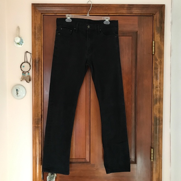 levis 513 black jeans